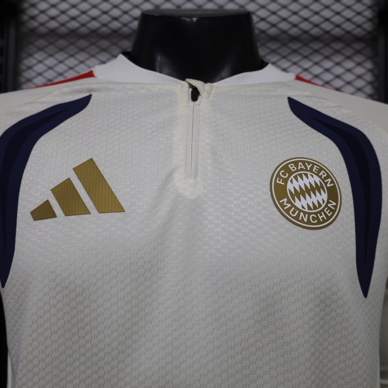 Player Version 26/27 FC Bayern München Long Sleeve Away White Jersey