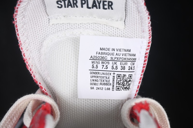 Converse Star Player 76 Low-Top Canvas Sneakers for Couples - A25036C