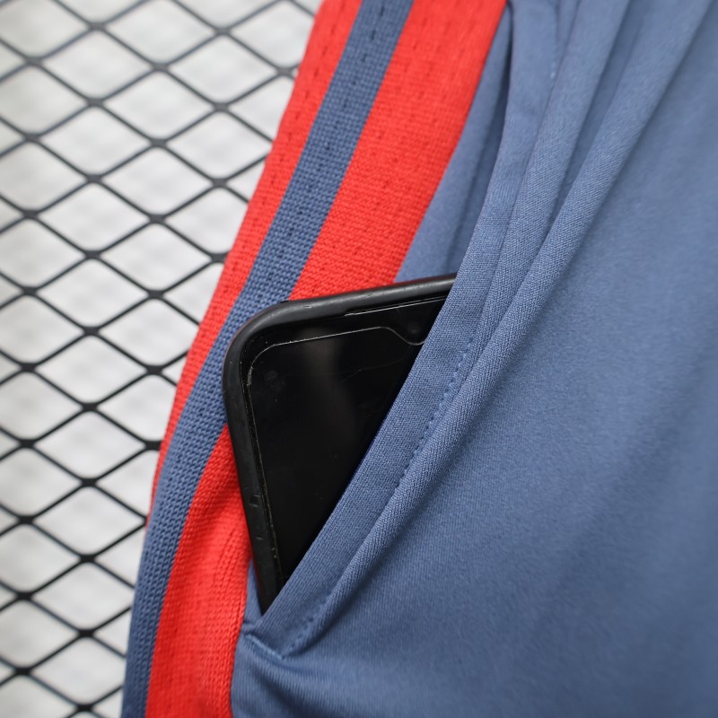 Player Version 26/27 Bayern Munich Grey Shorts with Pockets