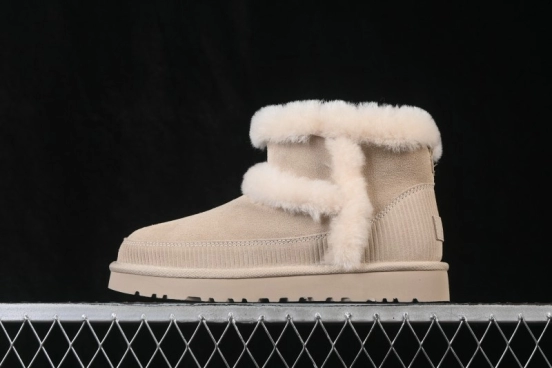 UGG Classic Novelty Cookie Suede Slip-On Snow Boots - 1180434 SNDC