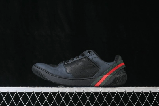 Gucci Primavera Screener Casual Sneakers with Interlocking G and Web Detail - FAGIV9078