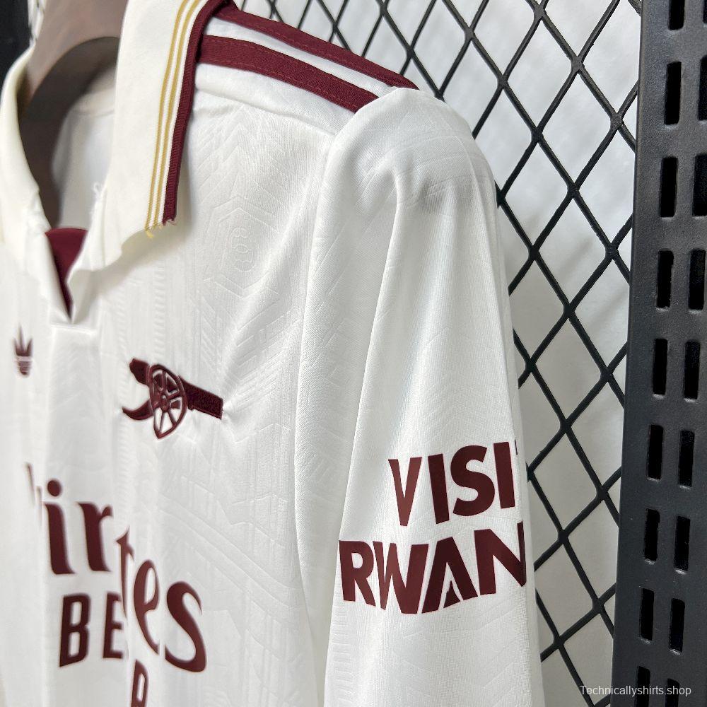 2025/26 Mens Arsenal Third Long Sleeve Jersey