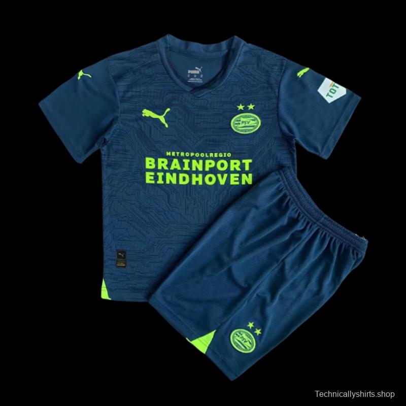 23/24 Kids PSV Eindhoven Away Jersey