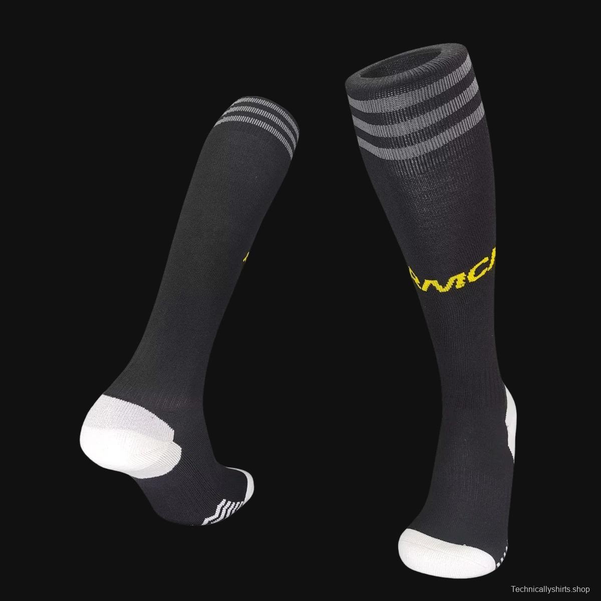 23/24 Real Madrid Third Black Socks