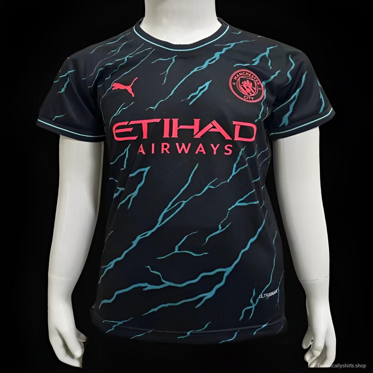 Player Version 23/24 Kids Manchester City Third Jersey