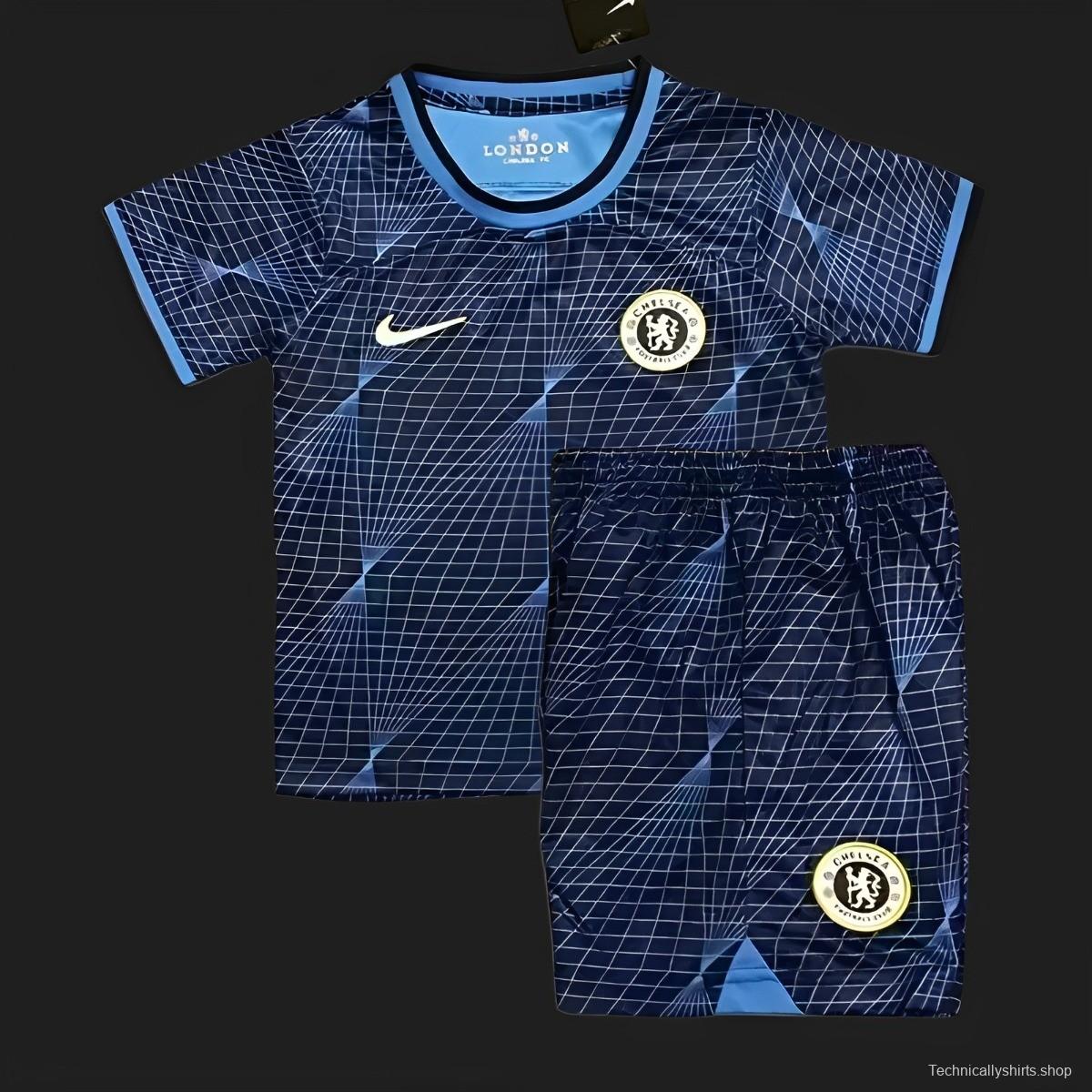 23/24 Kids Chelsea Away Jersey