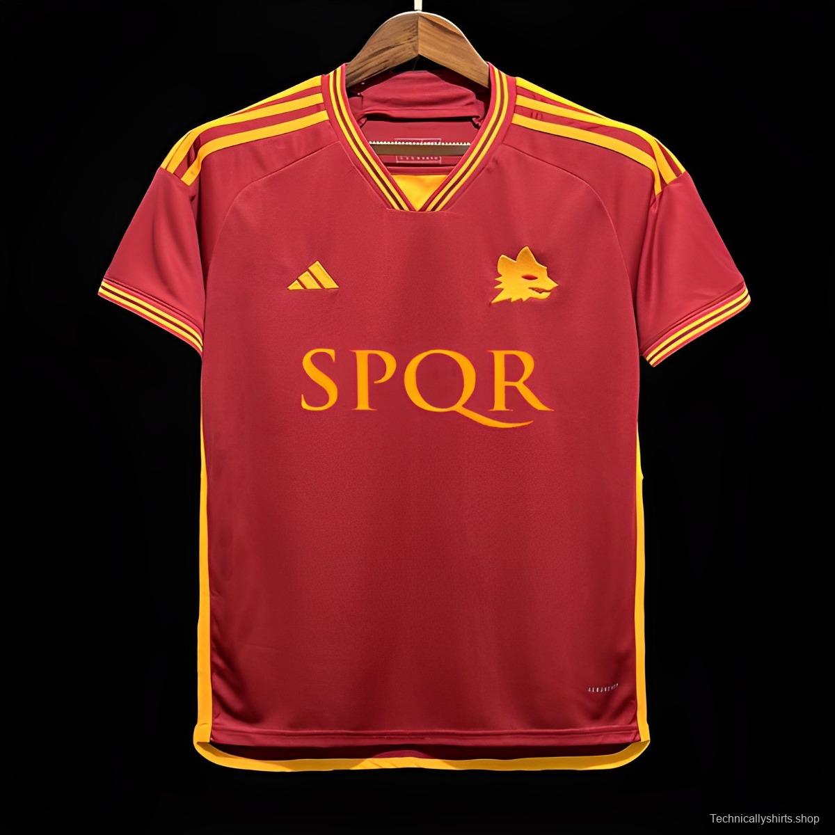 23/24 AS Roma Home Jersey