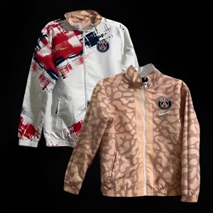 23/24 PSG White/Brown Reversible Full Zipper Jacket