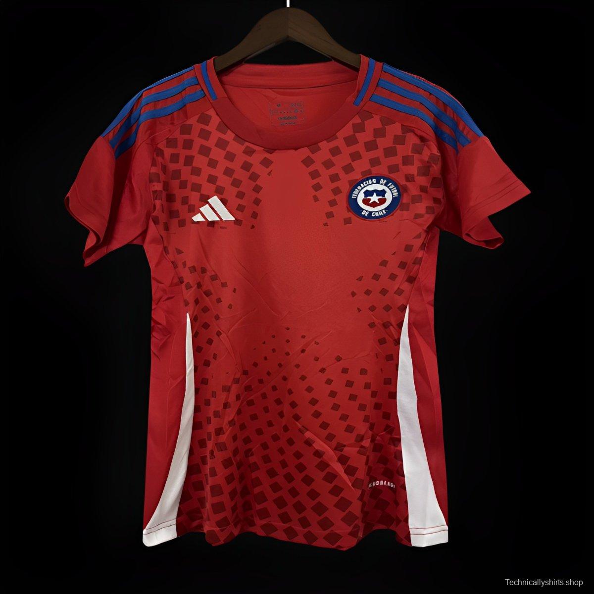 2024 Women Chile Home Jersey