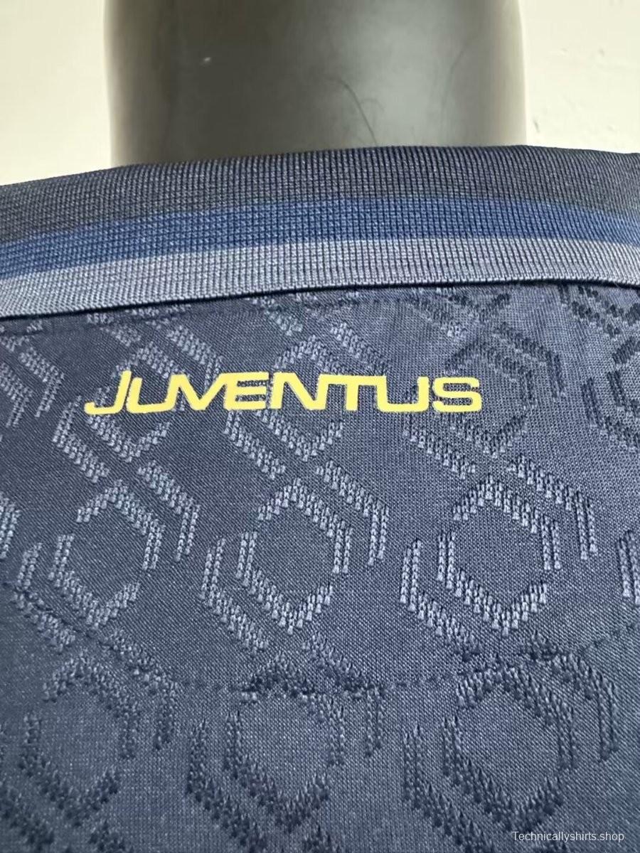 Player Version 24/25 Juventus Third Black Jersey