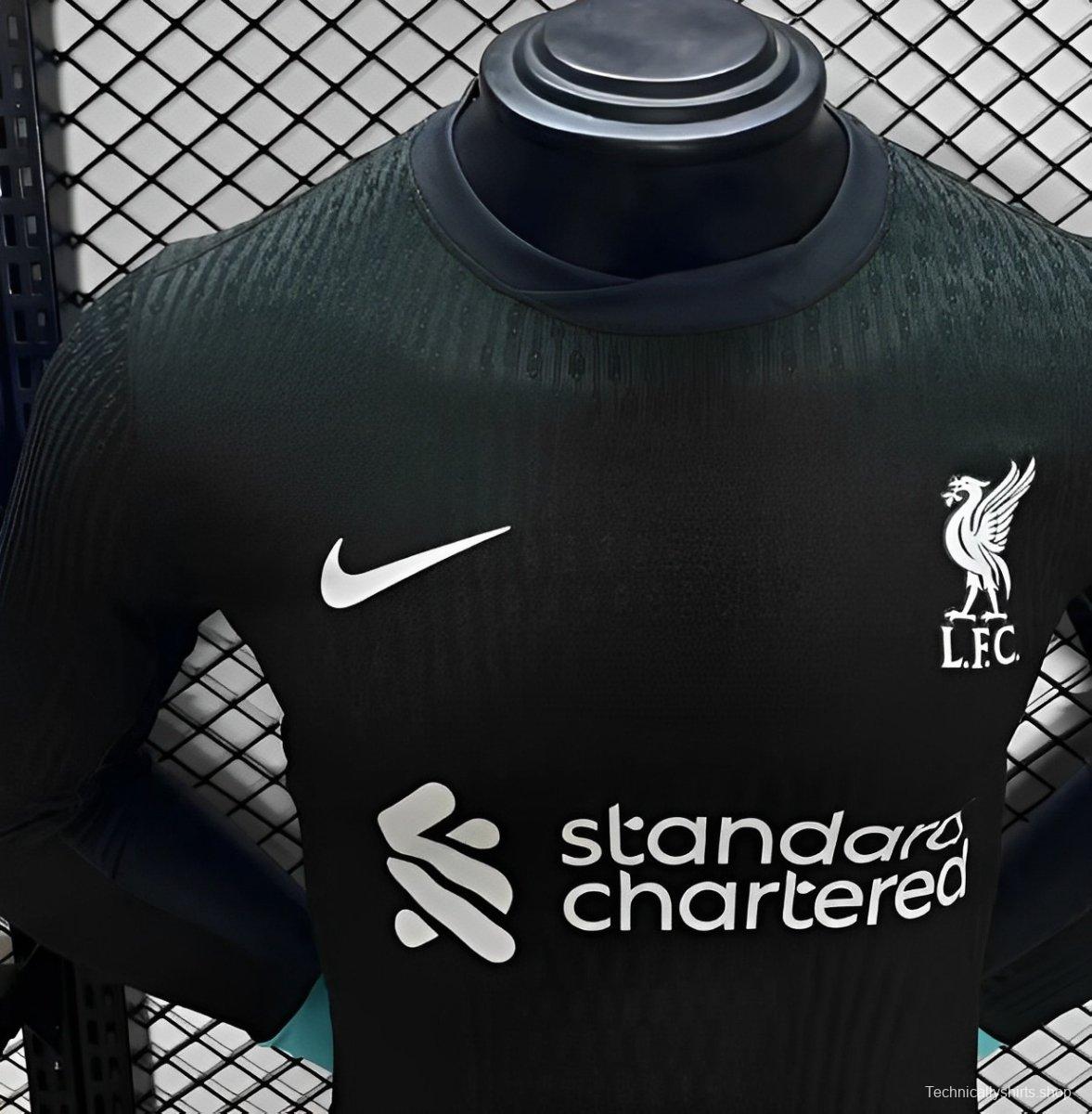 Player Version 24/25 Liverpool Away Long Sleeve Jersey