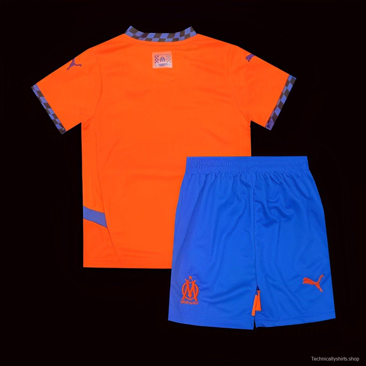 24/25 Kids Olymqique Marseille Third Jersey