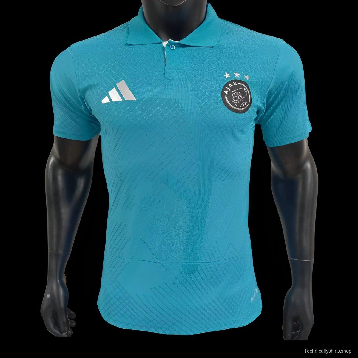 Player Version 24/25 Ajax Skyblue Polo Jersey