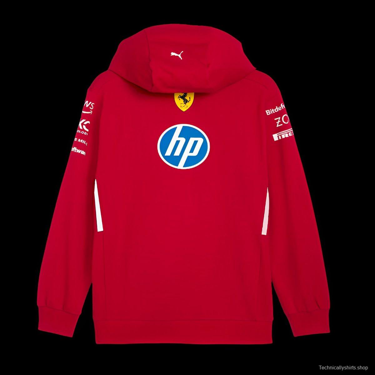 2025 F1 Ferrari Sweatshirt With Hood