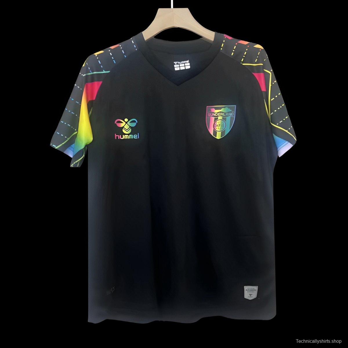 25/26 Sunderland Equality Black Pre-Match Jersey