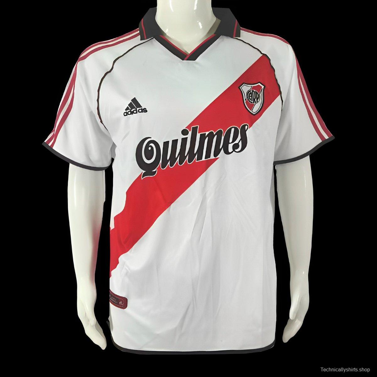 Retro 00/01 River Plate Home Jersey