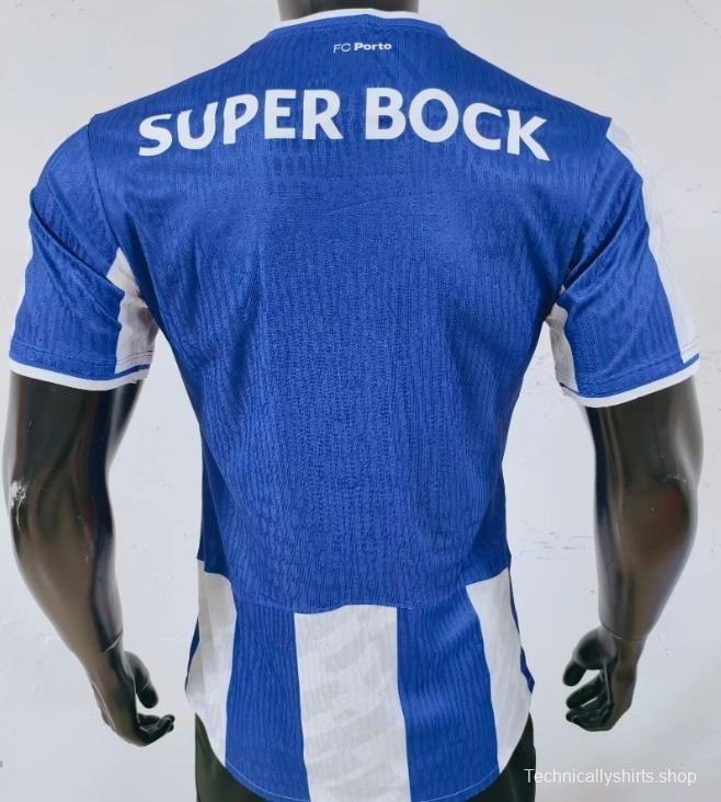 Player Version 25/26 Porto Home Jersey