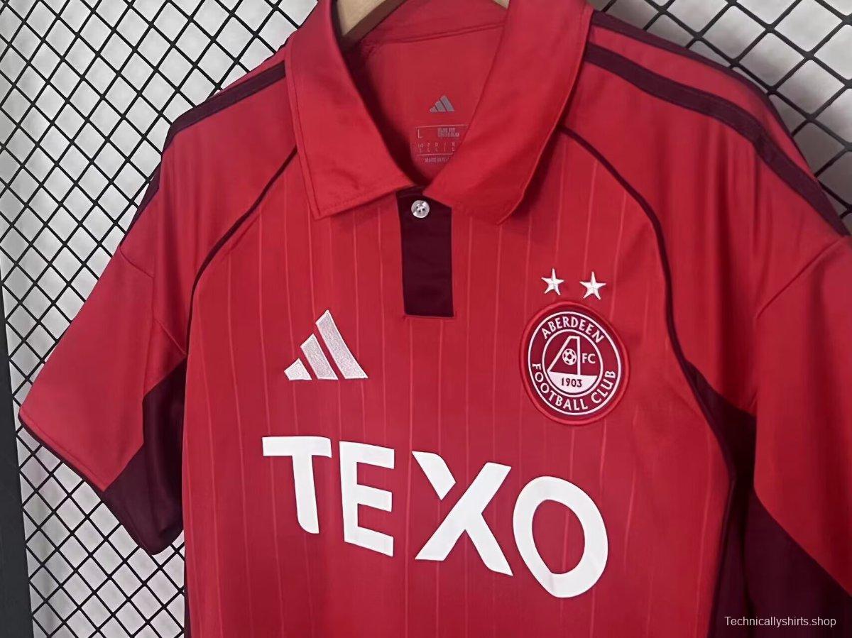 25/26 Aberdeen Home Jersey