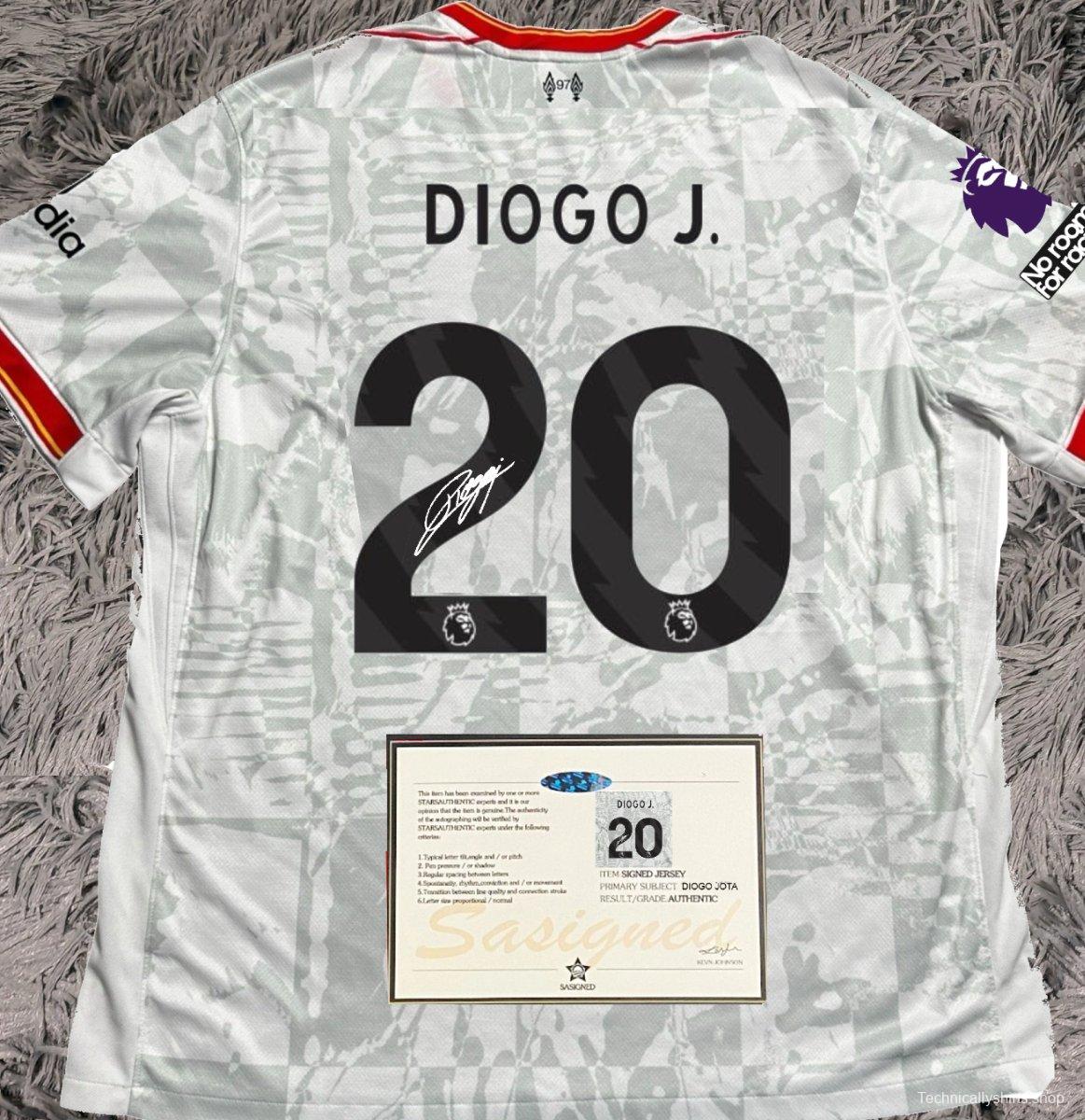 diego jota 24/25 white third signed