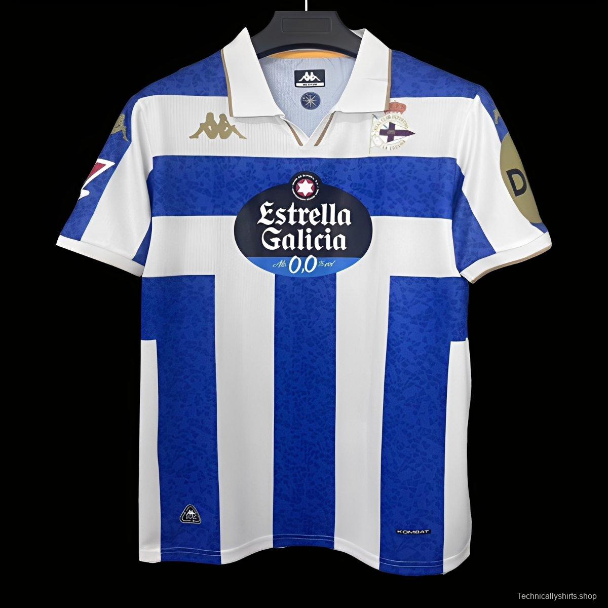 25/26 Deportivo de La Coruna Home Jersey