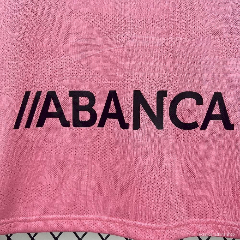 25/26 Celta de Vigo Third Pink Jersey