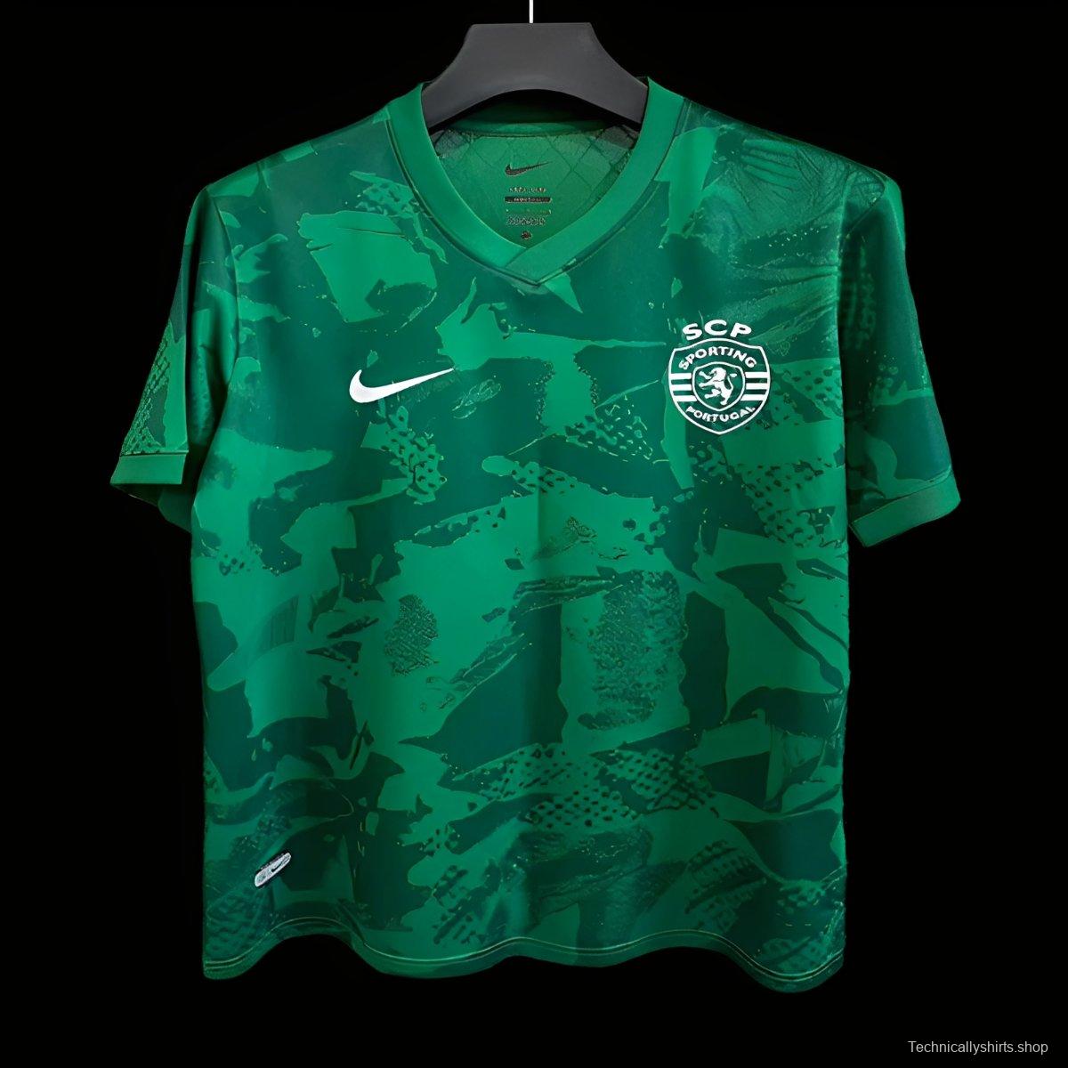 25/26 Sporting Lisbon Pre-Match Green Jersey