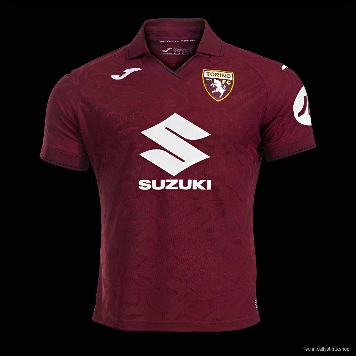 25/26 Torino Home Jersey