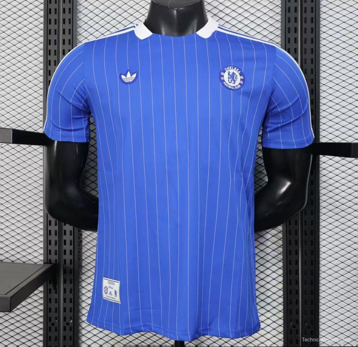 Player Version 25/26 Chelsea Adidas Original Blue Jersey