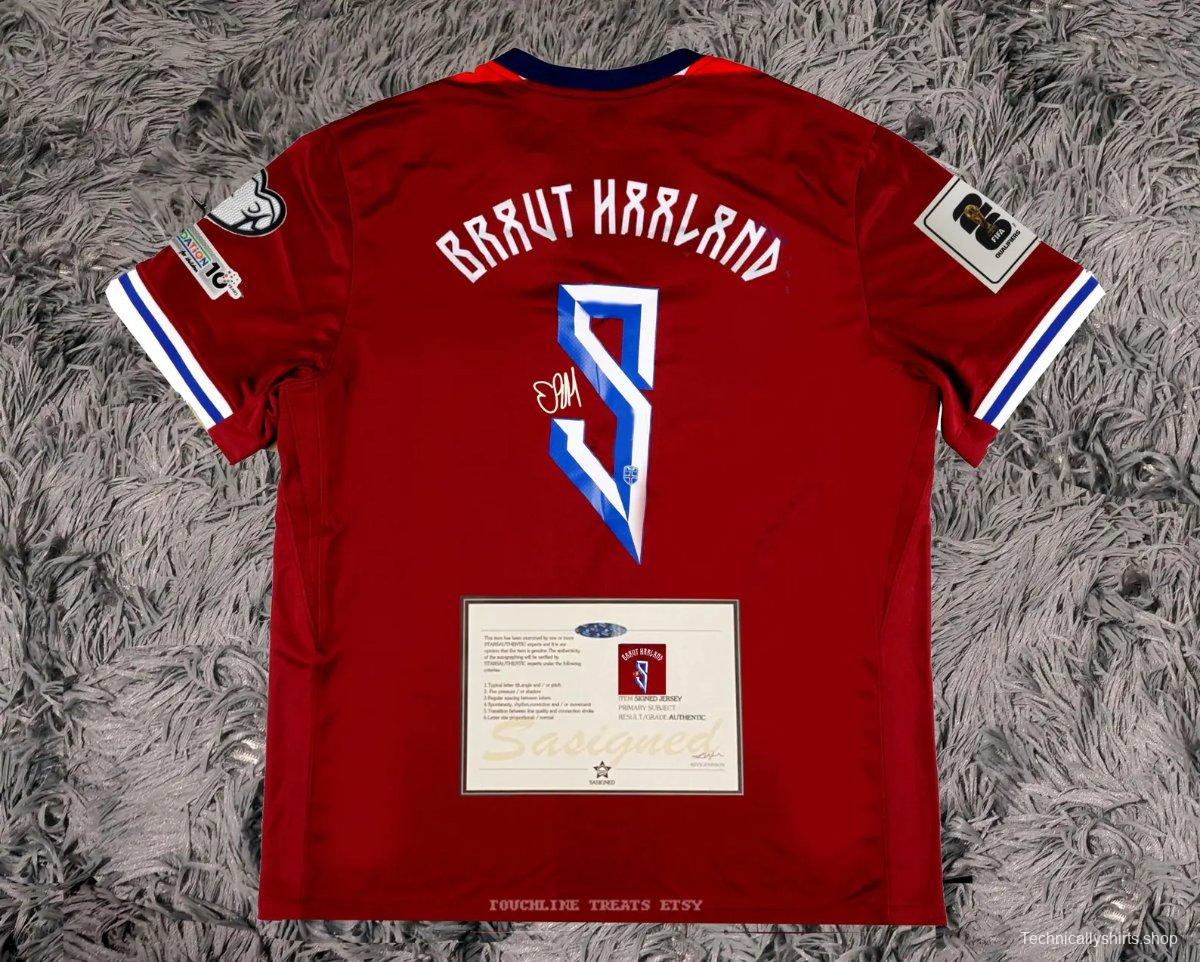 Erling Haaland Norway Signed 24/25