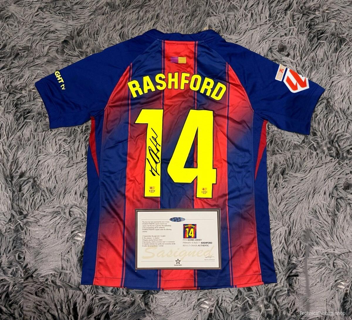 RASHFORD BARCELONA SIGNED 25/26
