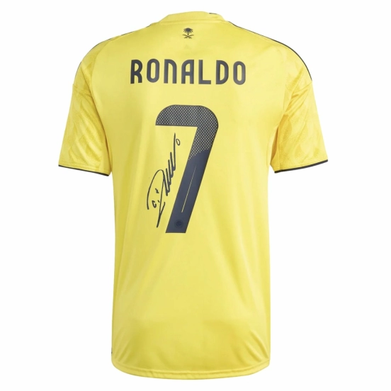 Cristiano Ronaldo Al Nassr 25/26 Signed Full Patch