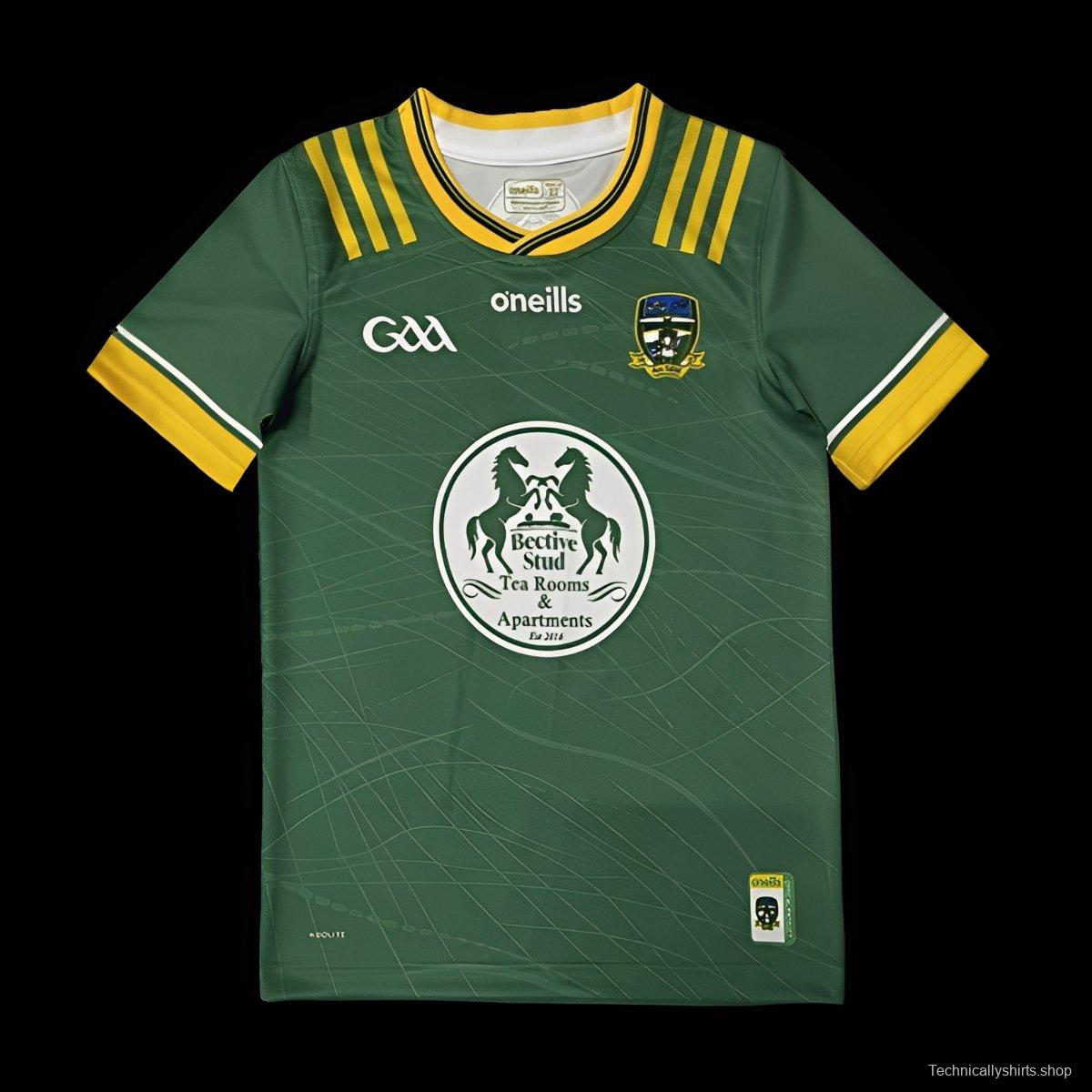 25/26 Kids Meath GAA Green and Gold Home Jerse