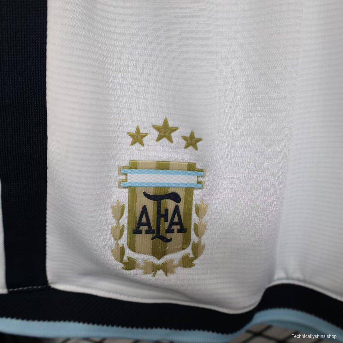 Player Version 2026 Argentina Home Shorts