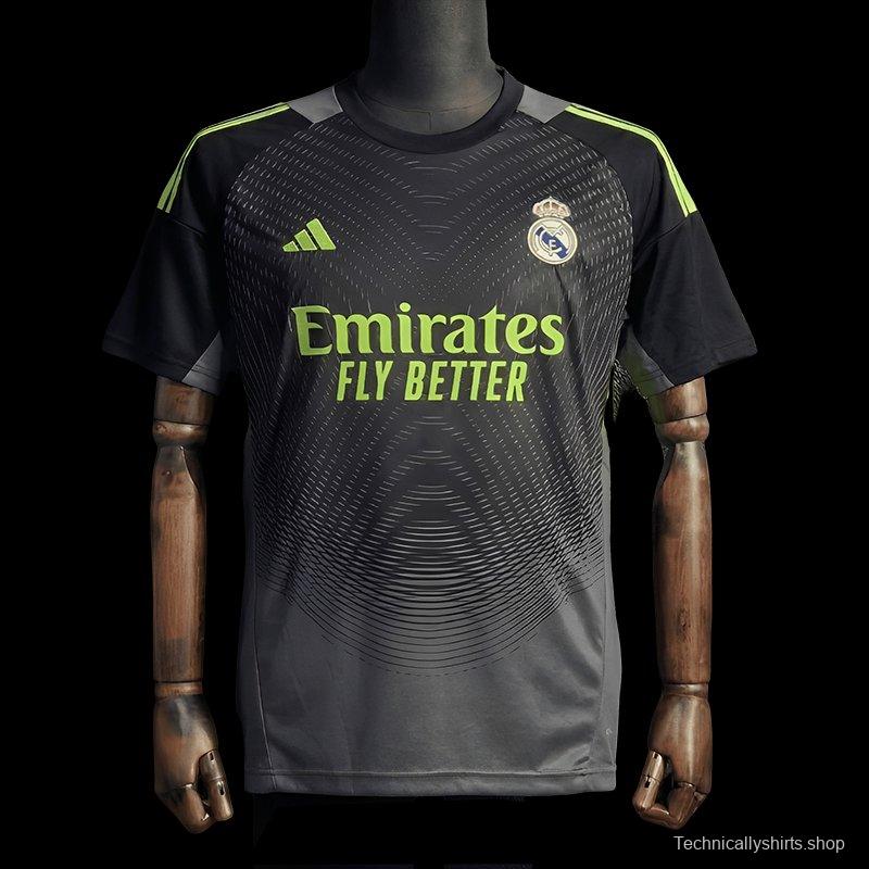 25/26 Real Madrid Goalkeeper Grey Jesrey