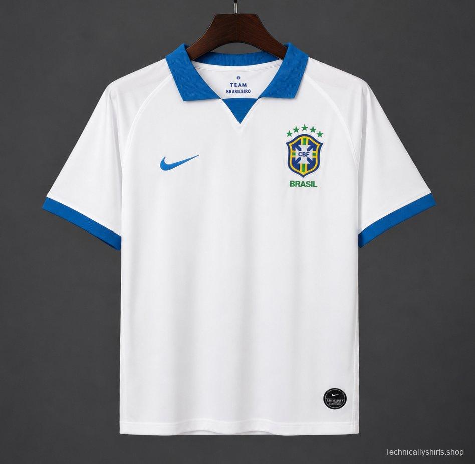Retro 2020 Brazil Away Jersey