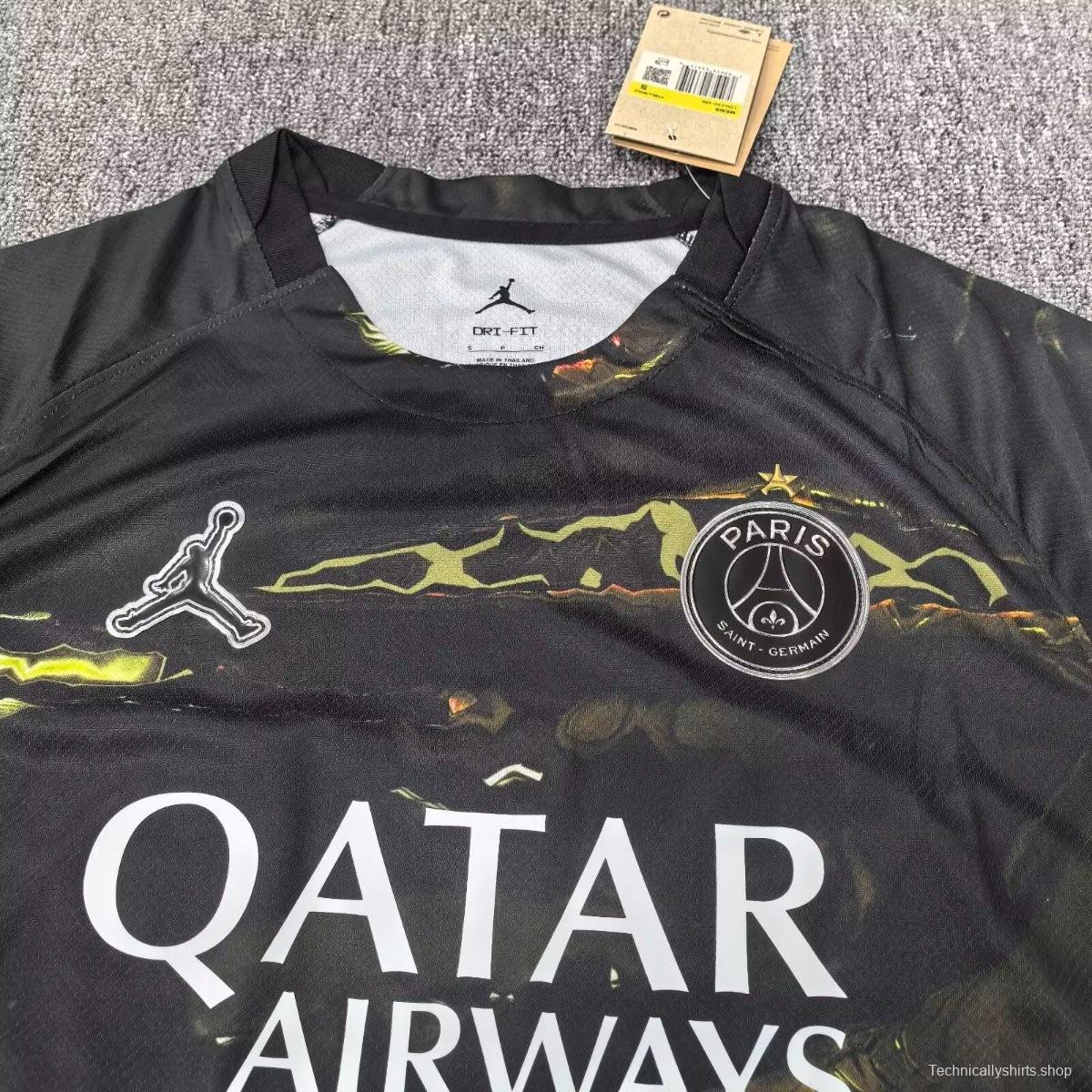 1 Star-25/26 PSG × Jordan Brand Third Black Jersey