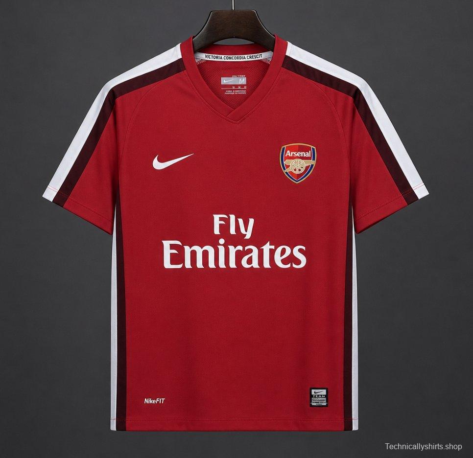 Retro 08/10 Arsenal Home Jersey