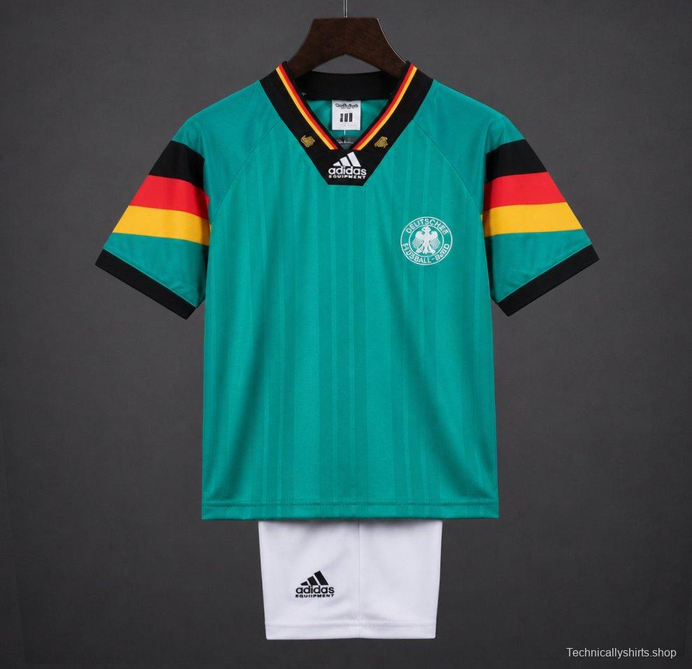 Retro Kids 1992 Germany Away Jersey