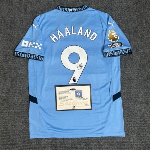 ERLING HAALAND 24/25 HOME SIGNED