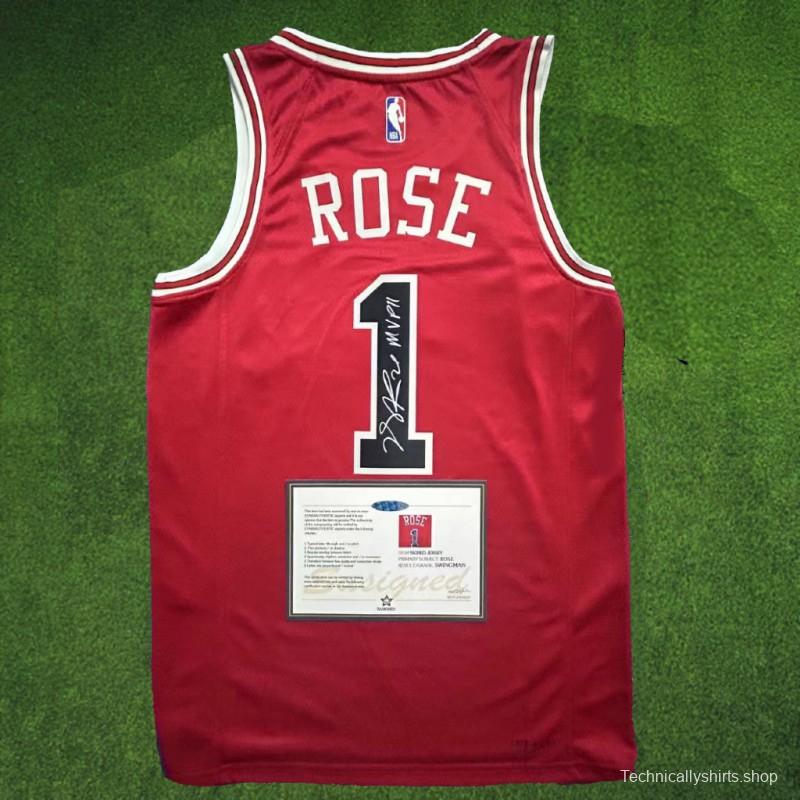 Derrick Rose nba signed