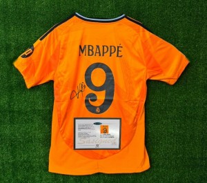 mbappe 24/25 orange third signed